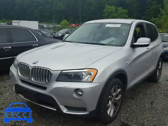 2011 BMW X3 XDRIVE3 5UXWX7C51BLT78754 зображення 1