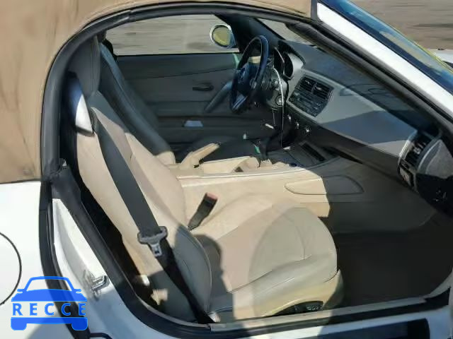 2005 BMW Z4 2.5I 4USBT33515LR70979 image 4