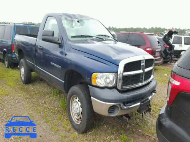 2004 DODGE RAM 2500 S 3D7KU26D14G169745 image 0
