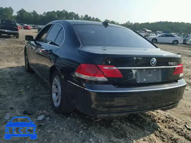 2007 BMW 750 I WBAHL83517DT08164 Bild 2