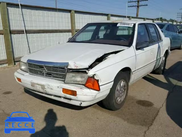 1992 DODGE SPIRIT 3B3XA46K1NT231397 image 1