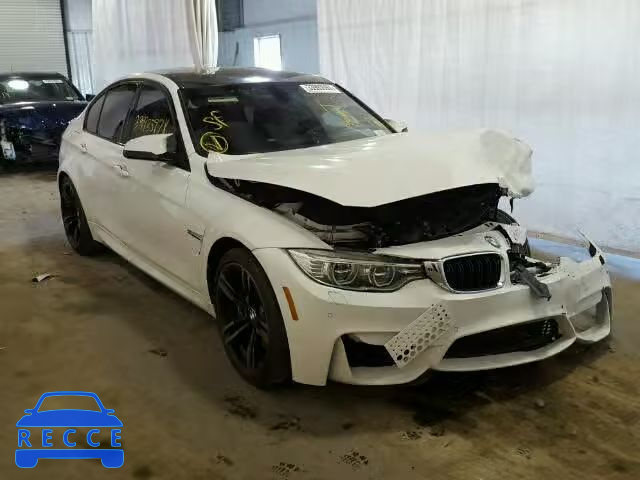 2015 BMW M3 WBS3C9C58FP805379 image 0
