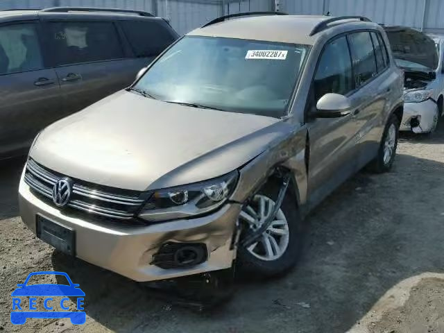 2015 VOLKSWAGEN TIGUAN S WVGKV7AX0FW030311 зображення 1