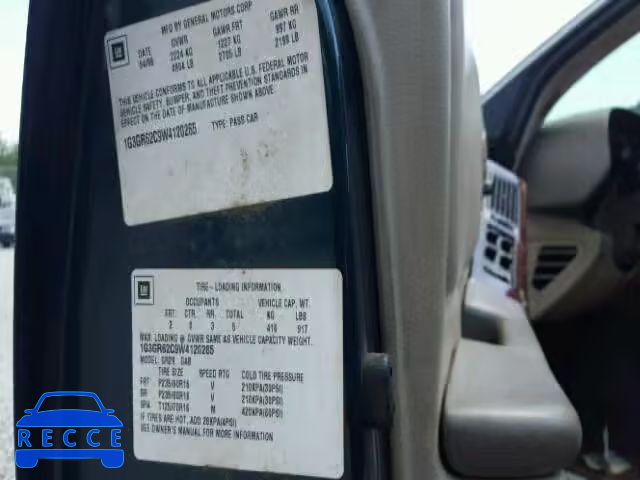 1998 OLDSMOBILE AURORA 1G3GR62C9W4120265 Bild 9