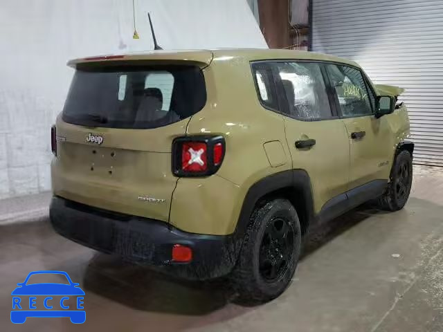 2015 JEEP RENEGADE S ZACCJAAH0FPB70436 image 3