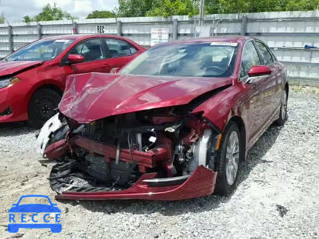 2014 LINCOLN MKZ HYBRID 3LN6L2LU0ER828628 image 1