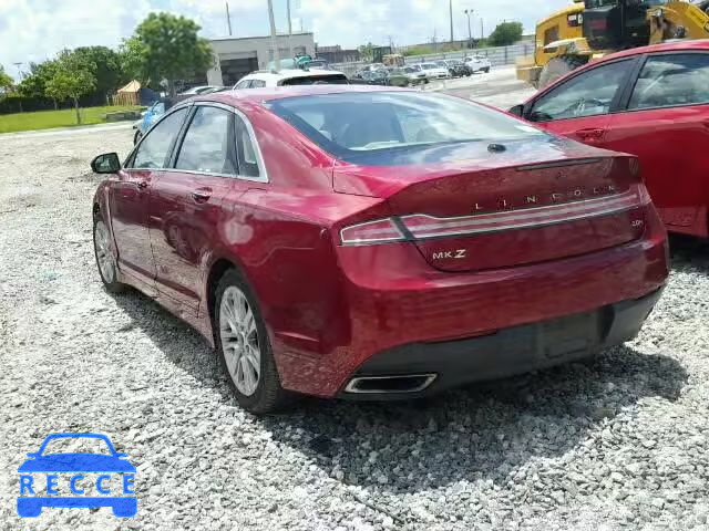 2014 LINCOLN MKZ HYBRID 3LN6L2LU0ER828628 image 2