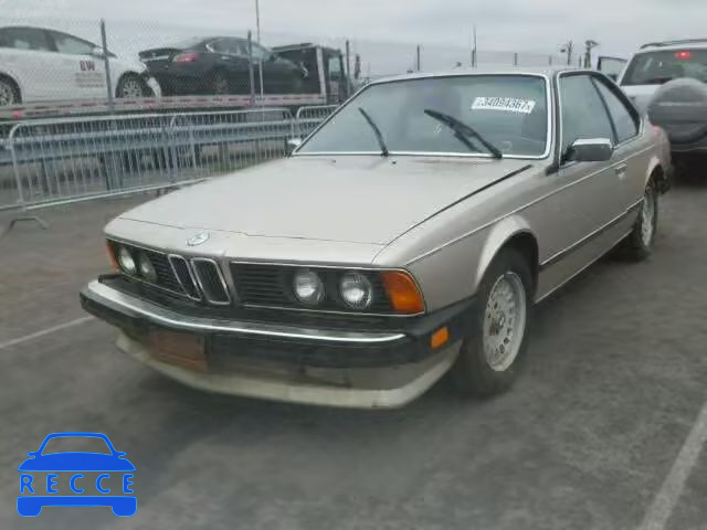 1984 BMW 633CSI WBAEB7408E6727973 зображення 1