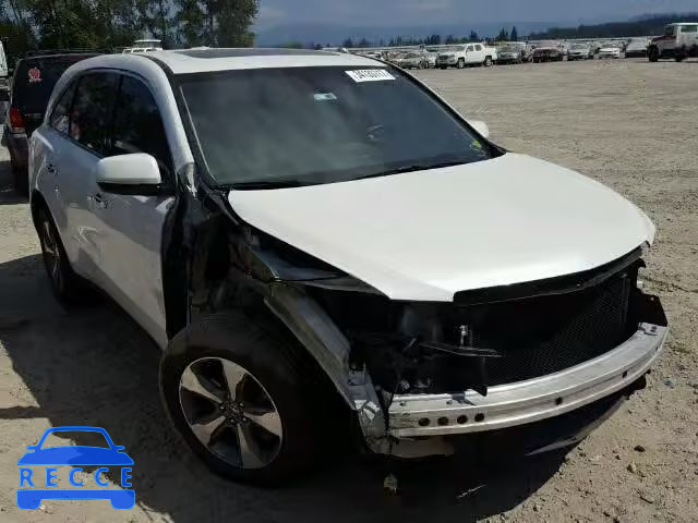 2014 ACURA MDX 5FRYD3H25EB003305 image 0