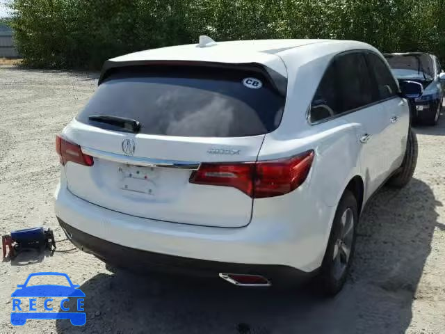 2014 ACURA MDX 5FRYD3H25EB003305 зображення 3