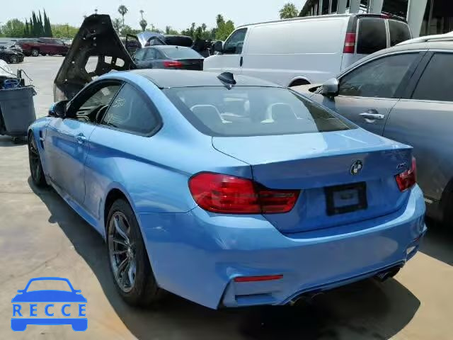 2015 BMW M4 WBS3R9C56FK331573 image 2