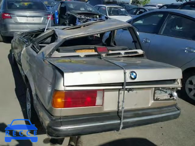 1986 BMW 325E WBAAB5400G9682807 image 2