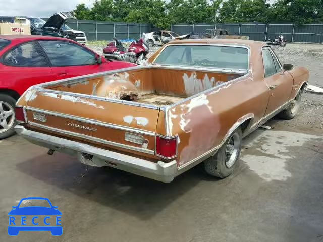 1972 CHEVROLET EL CAMINO 1D80H2K642237 image 3