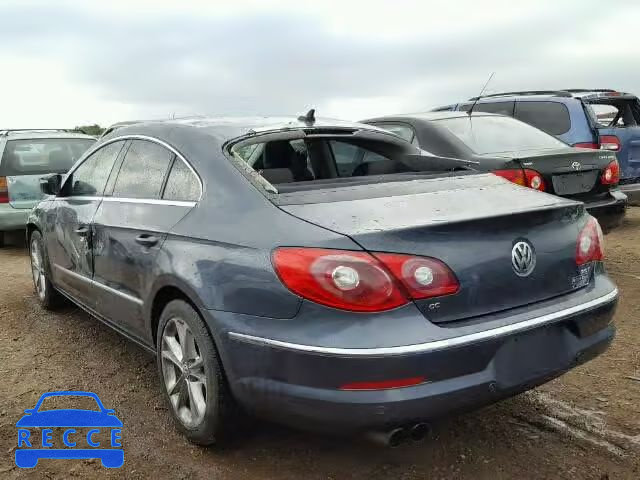 2010 VOLKSWAGEN CC LUXURY WVWHN7AN8AE532950 image 2