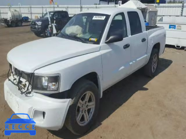 2008 DODGE DAKOTA SXT 1D7HE38K58S576846 зображення 1