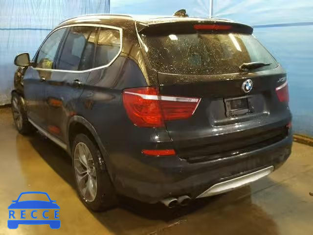 2016 BMW X3 XDRIVE3 5UXWX7C55G0S17039 Bild 2