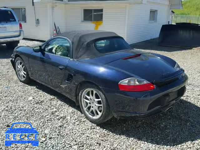 2003 PORSCHE BOXSTER WP0CA29843U621222 зображення 2