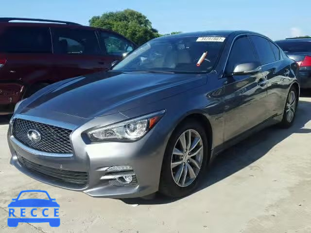 2014 INFINITI Q50 HYBRID JN1AV7AP3EM691666 image 1