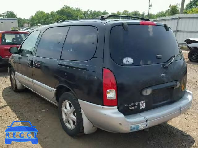 2001 NISSAN QUEST GLE 4N2ZN17T91D825136 image 2