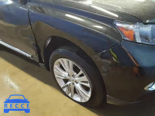 2011 LEXUS RX 450H JTJBC1BA4B2033938 image 8