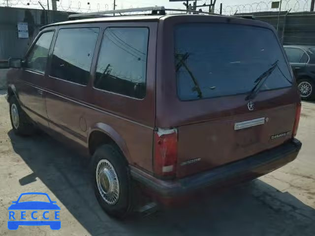 1989 DODGE CARAVAN LE 2B4FK5533KR334307 зображення 2