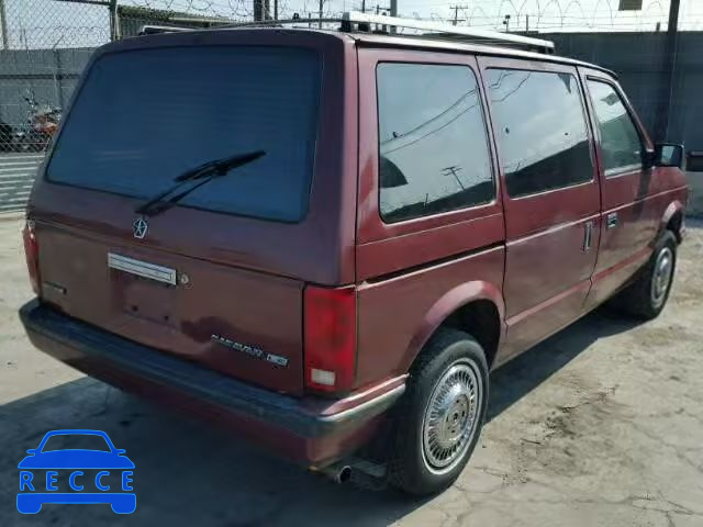 1989 DODGE CARAVAN LE 2B4FK5533KR334307 Bild 3