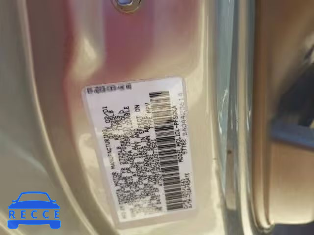 2001 TOYOTA SIENNA 4T3ZF13C91U377621 image 9