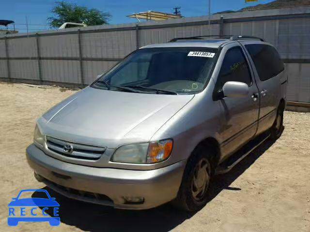 2001 TOYOTA SIENNA 4T3ZF13C91U377621 image 1