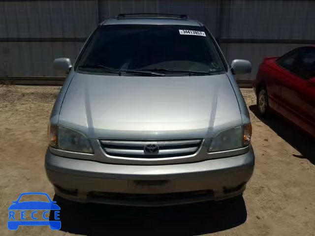 2001 TOYOTA SIENNA 4T3ZF13C91U377621 image 8