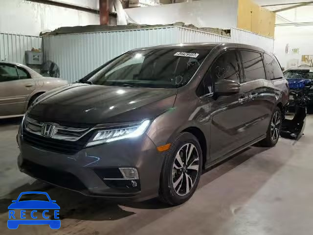 2018 HONDA ODYSSEY EL 5FNRL6H90JB000328 image 1