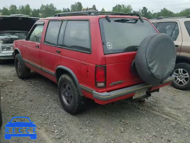 1993 GMC JIMMY S15 1GKDT13W9P2509022 зображення 2