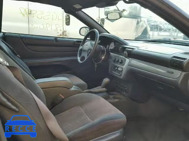 2004 CHRYSLER SEBRING GT 1C3EL75R24N264055 image 4