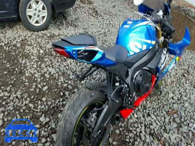 2016 SUZUKI GSX-R750 JS1GR7MA5G2100510 image 3