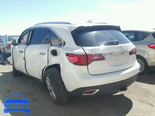 2016 ACURA MDX Advance 5FRYD3H9XGB008967 image 2