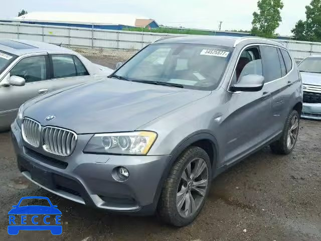 2011 BMW X3 XDRIVE3 5UXWX7C53BL734136 зображення 1