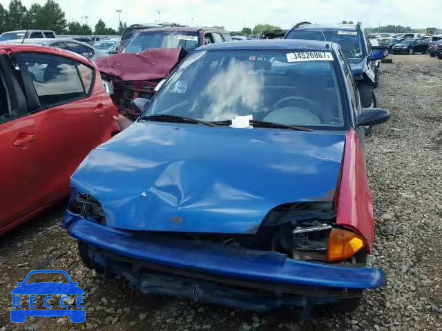 1994 GEO METRO 2C1MR6462R6710348 зображення 8