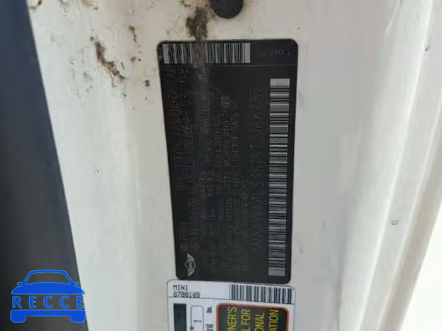 2008 MINI COOPER CLU WMWML33518TN66757 image 9