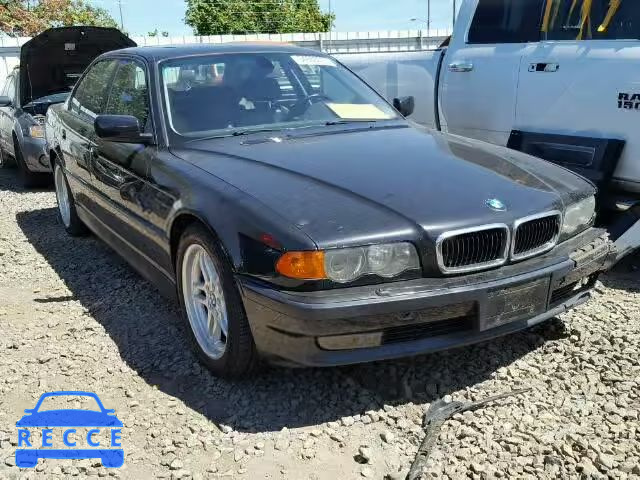 2000 BMW 740I AUTOMATIC WBAGG8344YDN76098 image 0