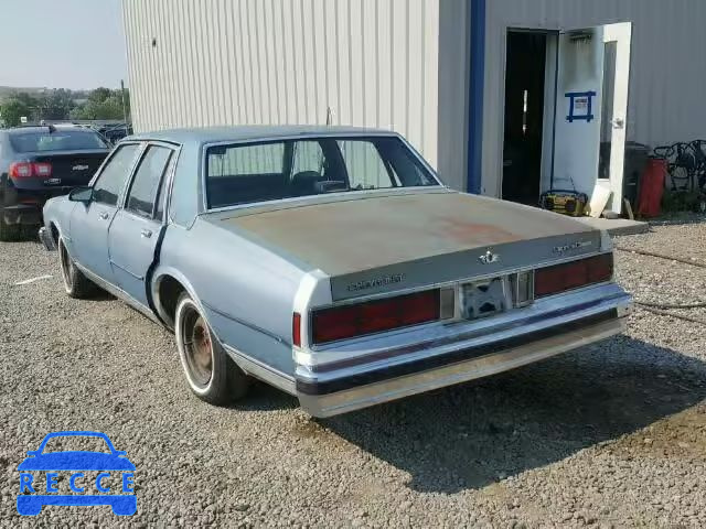 1989 CHEVROLET CAPRICE CL 1G1BN51E1KR121242 image 2