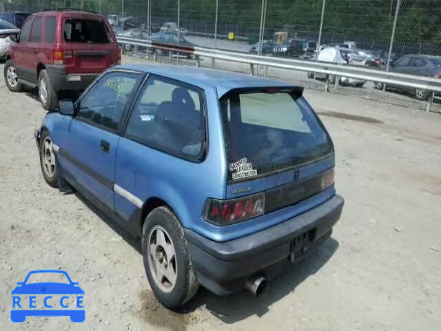 1991 HONDA CIVIC 2HGED634XMH591646 image 2