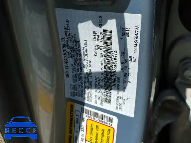 2014 LINCOLN MKZ HYBRID 3LN6L2LU7ER816413 image 9