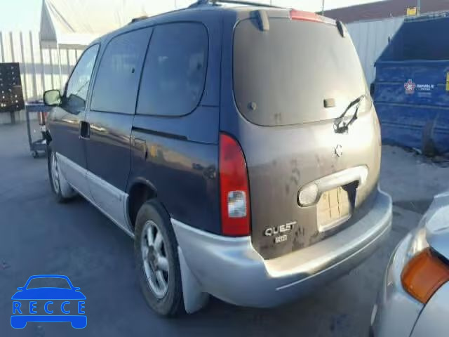 2001 NISSAN QUEST SE 4N2ZN16T51D826592 image 2