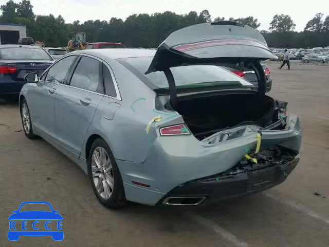 2014 LINCOLN MKZ HYBRID 3LN6L2LU9ER819281 Bild 2