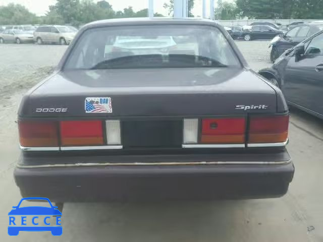 1991 DODGE SPIRIT 1B3XA46K3MF679200 image 8