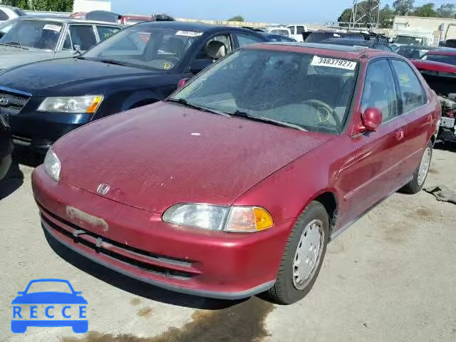 1993 HONDA CIVIC EX/E JHMEH9697PS007517 Bild 1