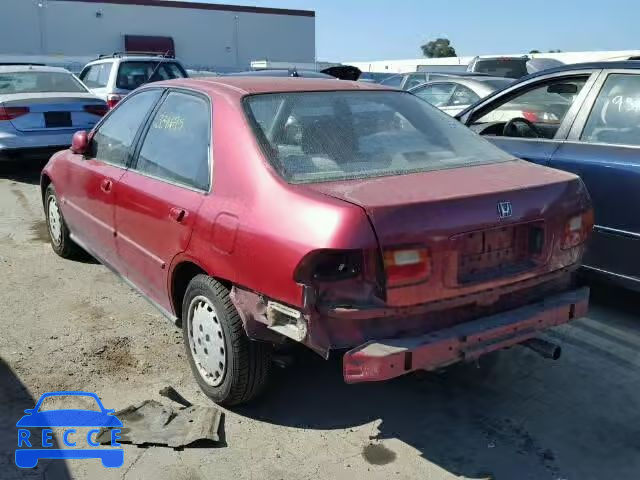 1993 HONDA CIVIC EX/E JHMEH9697PS007517 зображення 2