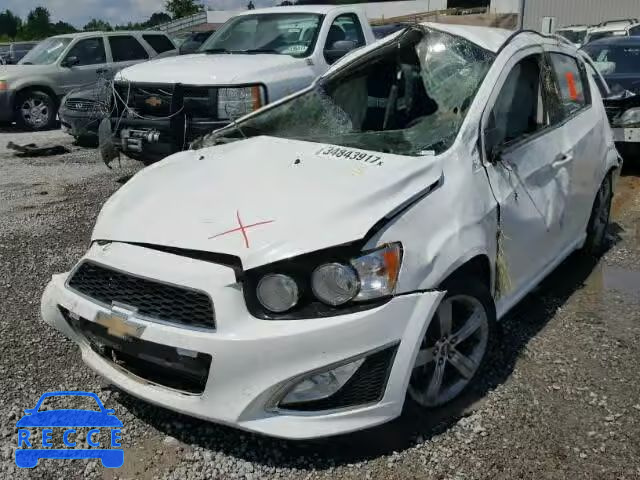 2013 CHEVROLET SONIC RS 1G1JH6SB7D4165193 image 1