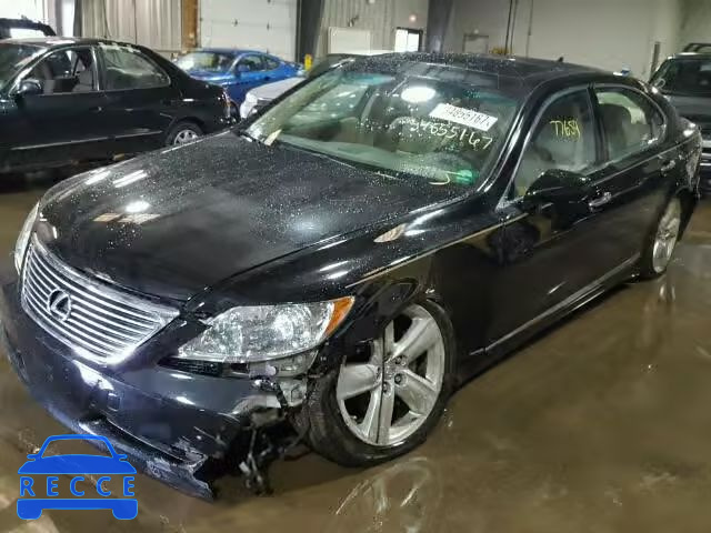 2008 LEXUS LS 460L JTHGL46F785029758 зображення 1