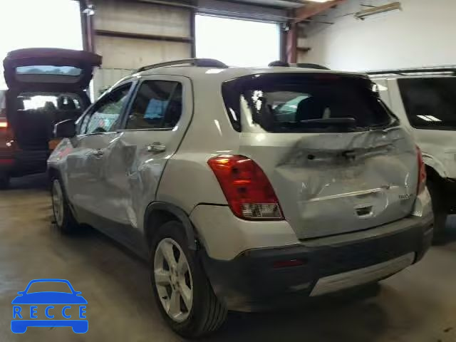 2015 CHEVROLET TRAX LTZ 3GNCJNSB7FL246987 зображення 2