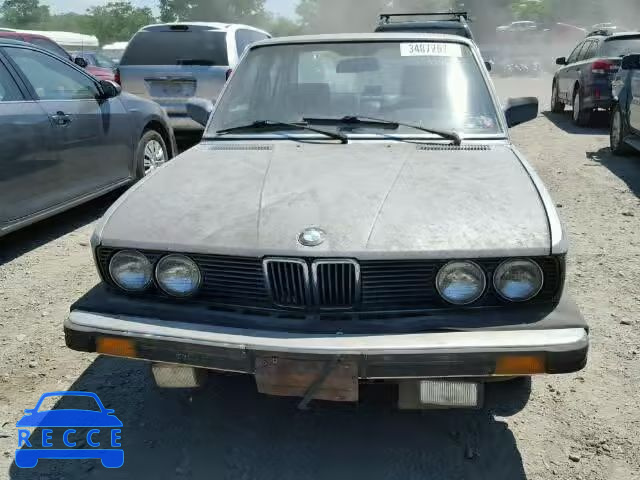 1986 BMW 528E WBADK7307G9650902 image 8